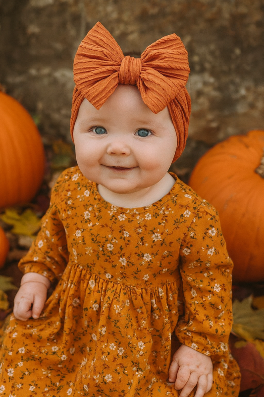 Amelia Cable Knit Headband - Autumn Colors